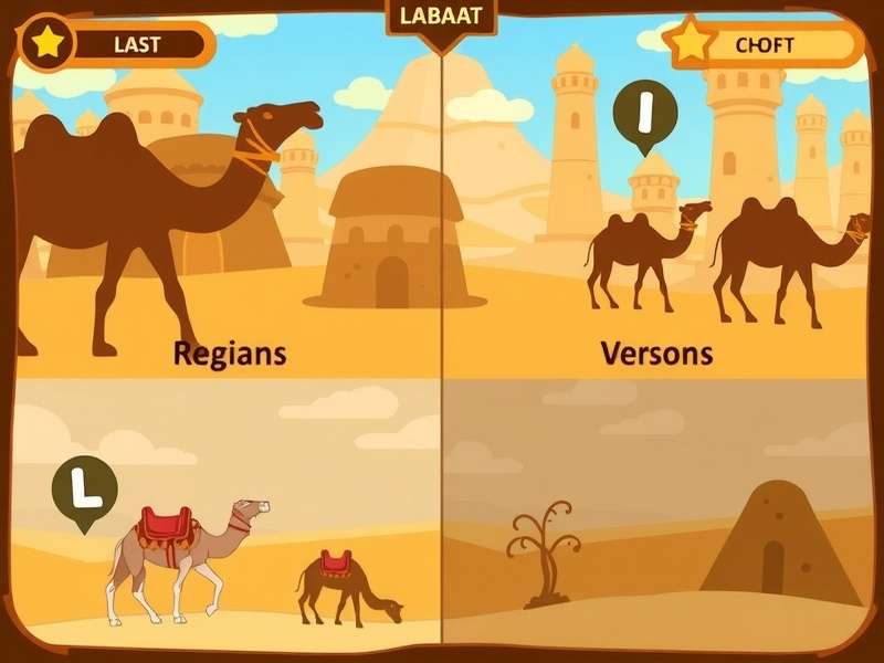 Camel Adventure desert racing gameplay Camel Adventure gameplay screenshot